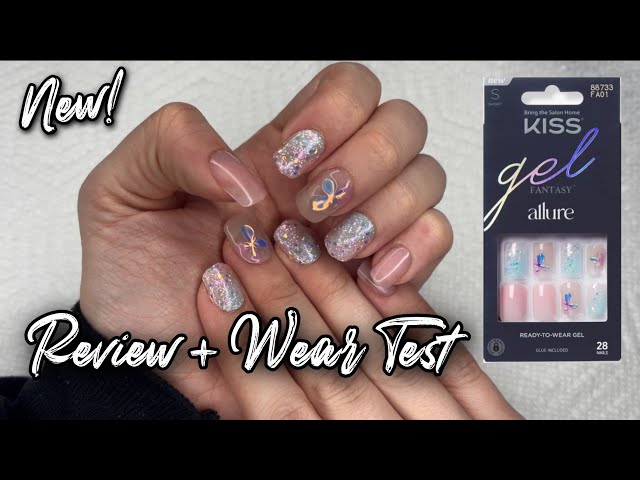Kiss Fantasy Gel Ready to Wear Gel nails review — Pepper . B